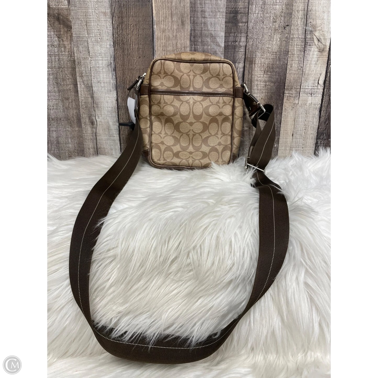 Crossbody Designer By Coach, Size: Medium