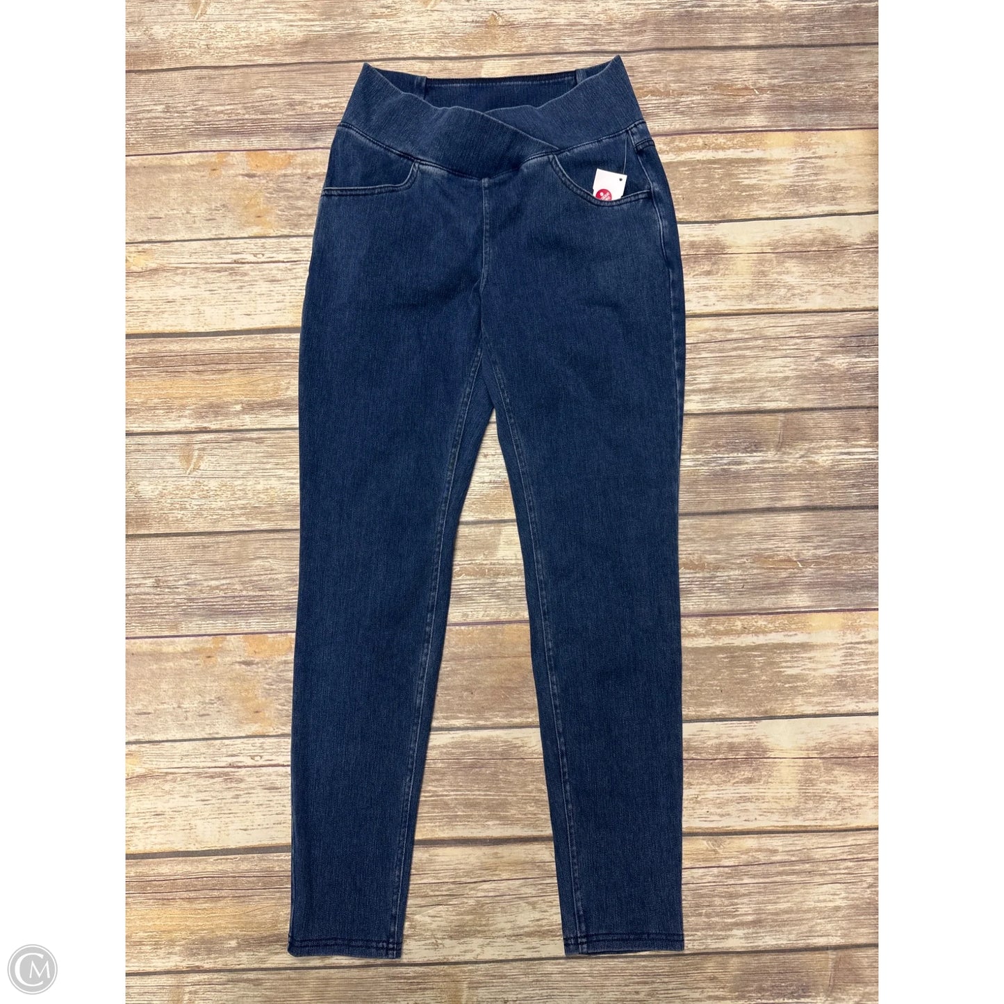 Jeans Jeggings By Halara In Blue Denim, Size: M