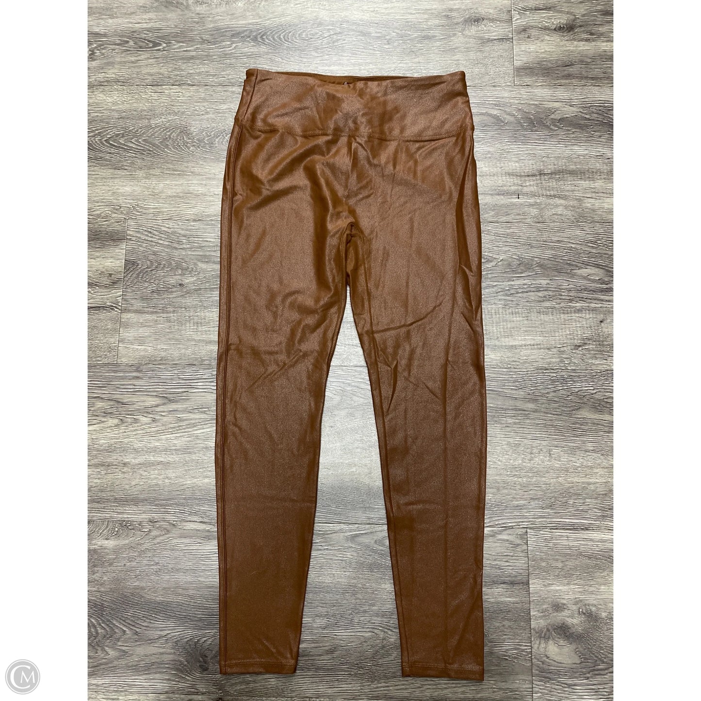 Pants Leggings By Cme In Brown, Size: M