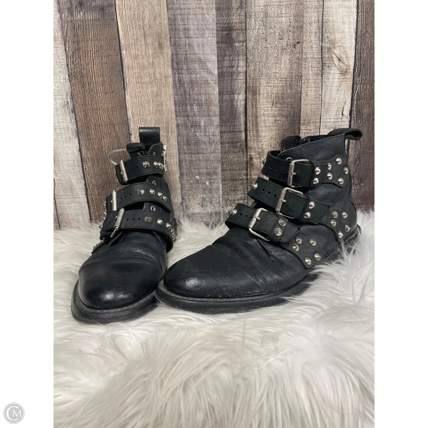 Boots Ankle Flats By Zadig And Voltaire In Black, Size: 11