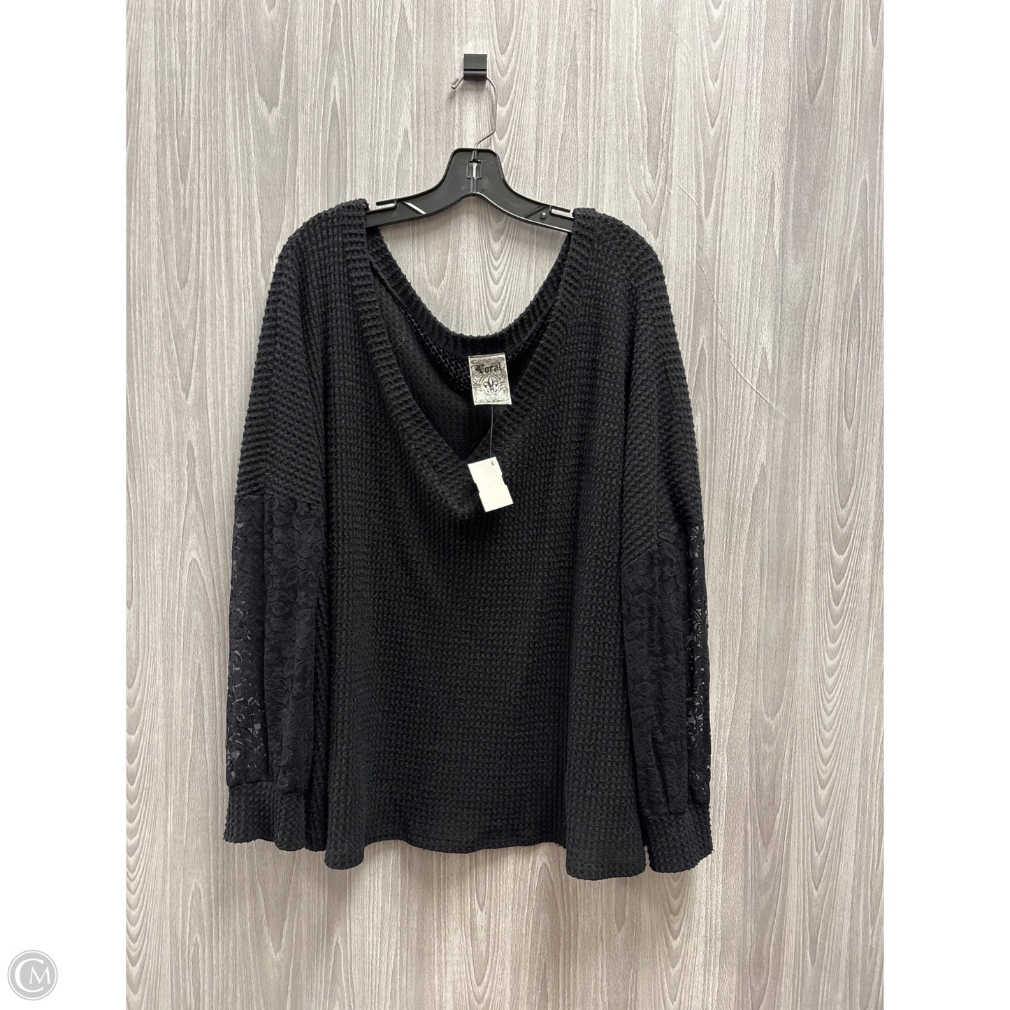 Sweater By Vocal In Black, Size: Xl