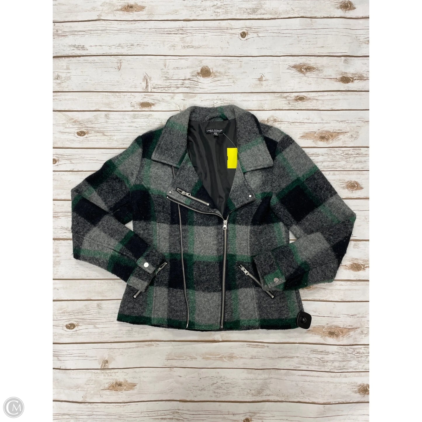 Jacket Other By Cme In Plaid Pattern, Size: M
