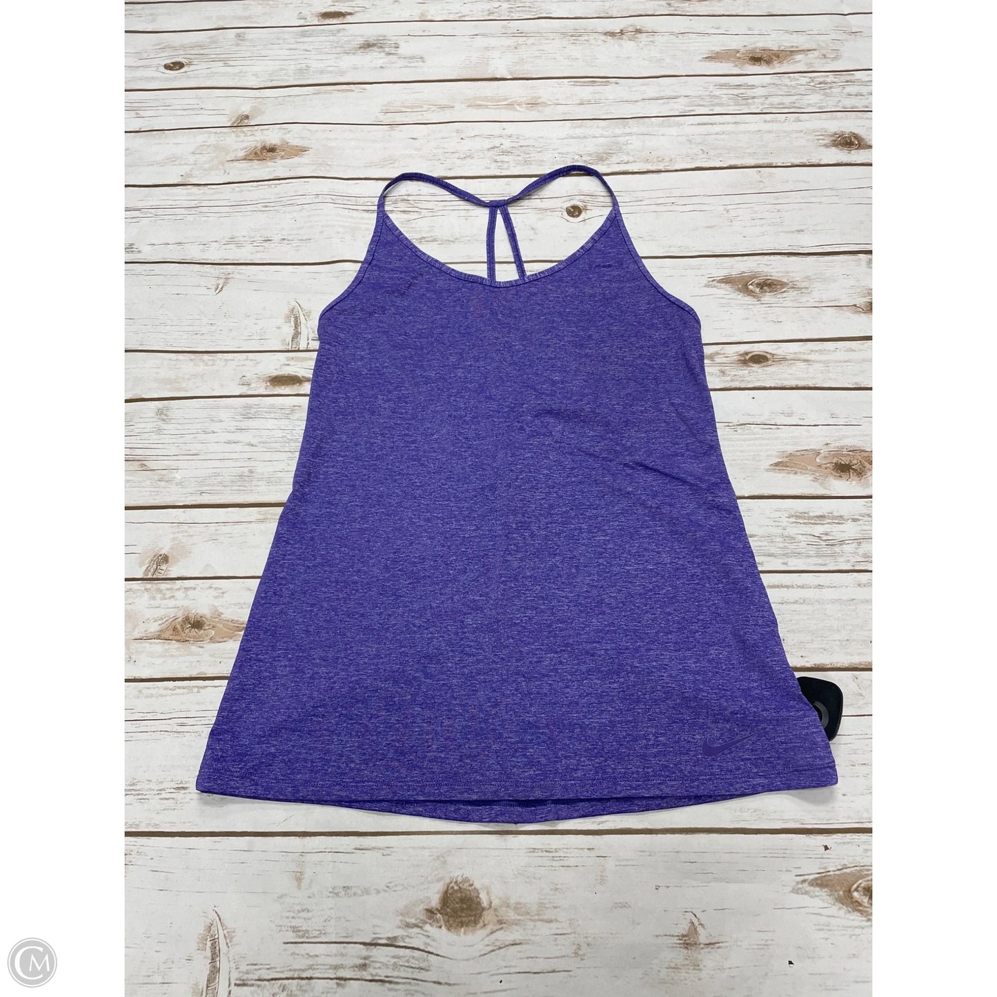 Athletic Tank Top By Nike In Purple, Size: L
