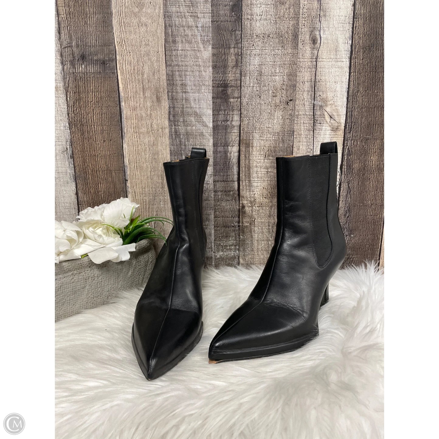 Boots Ankle Heels By Rag And Bone In Black, Size: 6