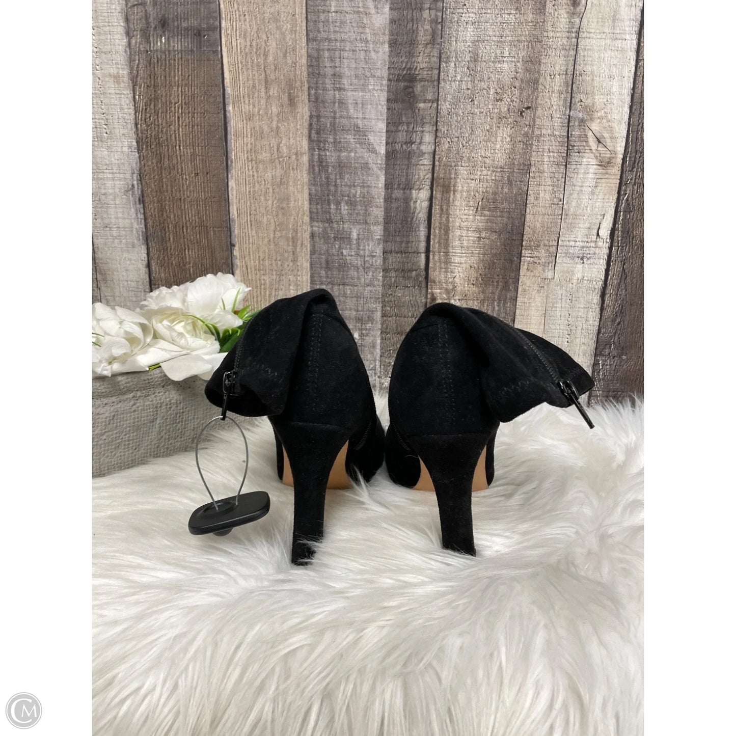 Boots Ankle Heels By Cme In Black, Size: 6