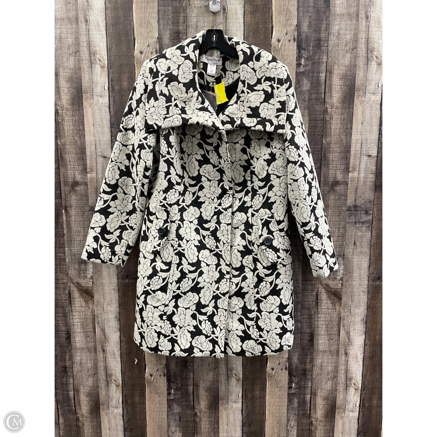 Coat Other By Northstyle In Black & White, Size: L