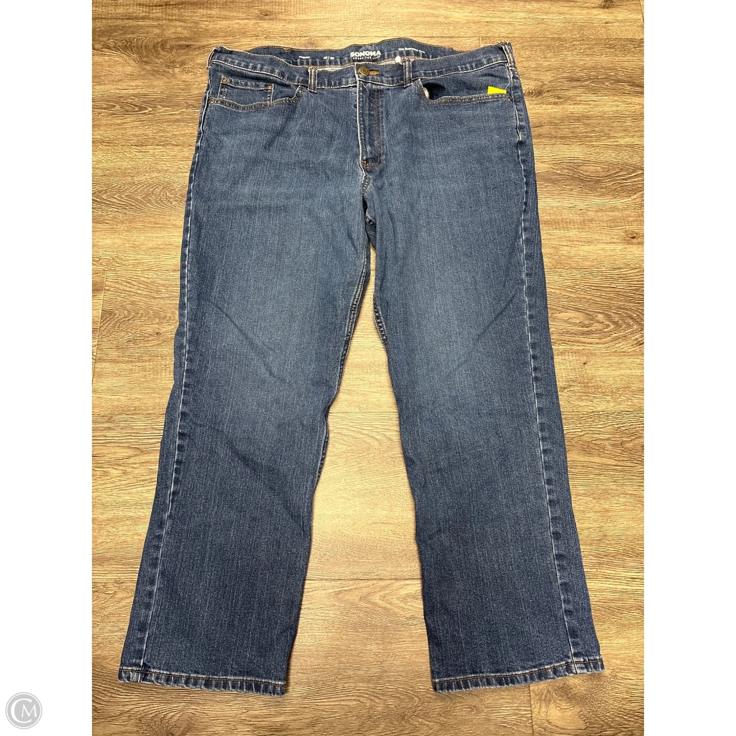 Jeans Straight By Sonoma In Blue Denim, Size: 26