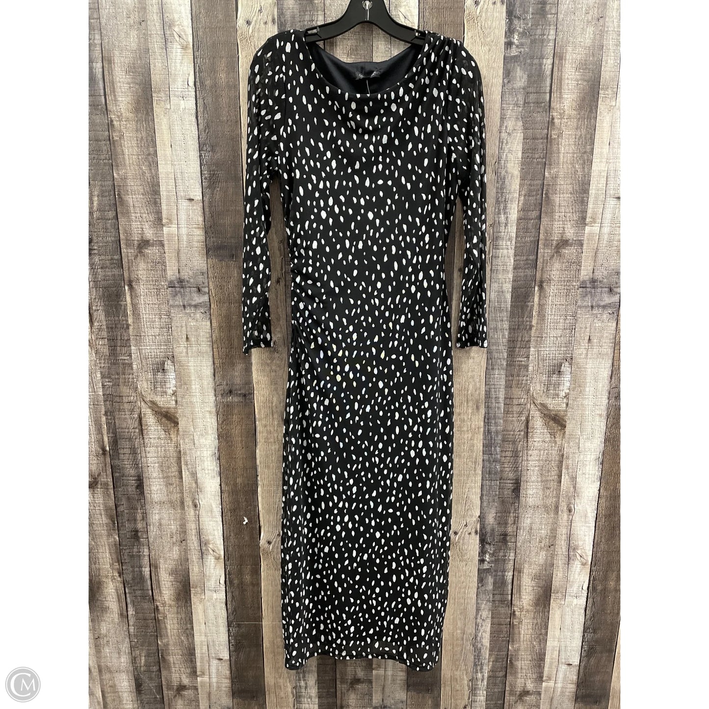 Dress Casual Maxi By Rachel Zoe In Black & White, Size: S