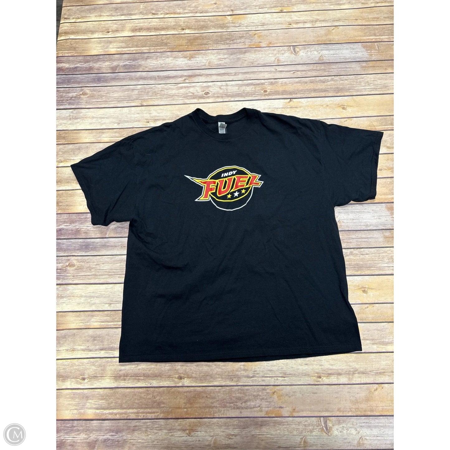 Top Short Sleeve Basic By Cmf In Black, Size: 2x