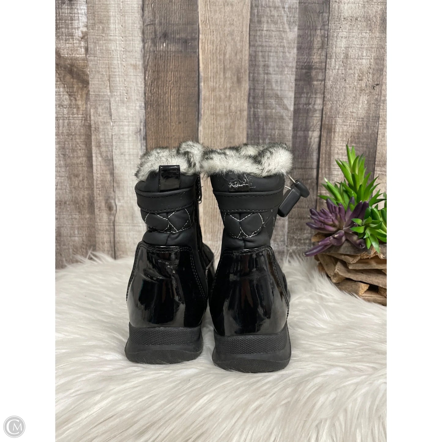 Boots Snow By Totes In Black, Size: 6
