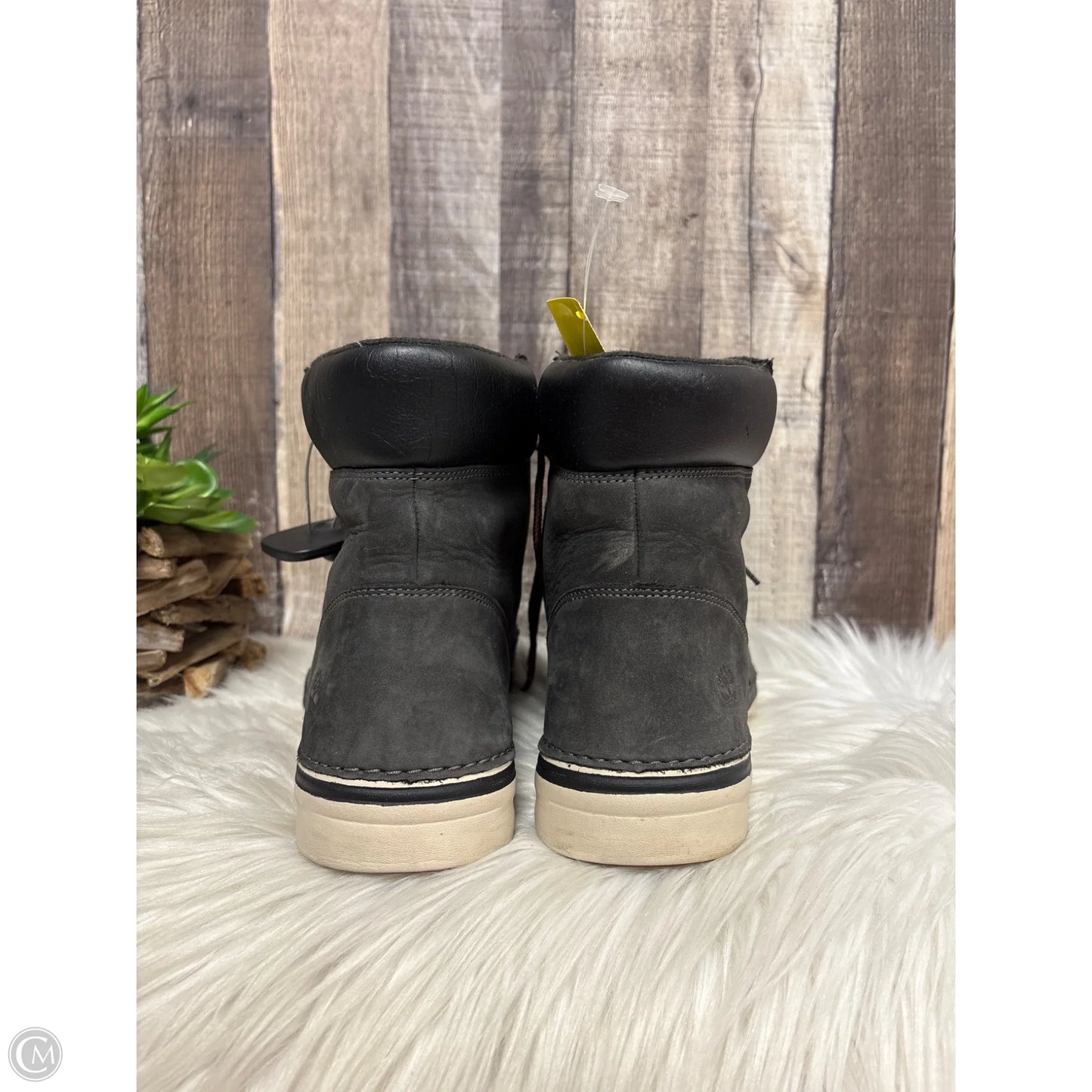 Boots Ankle Flats By Timberland In Black, Size: 10