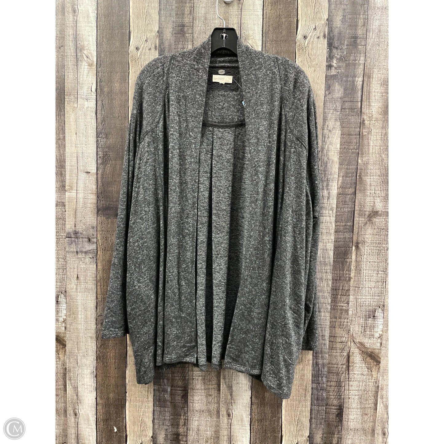 Cardigan By Cupio In Grey, Size: 1x