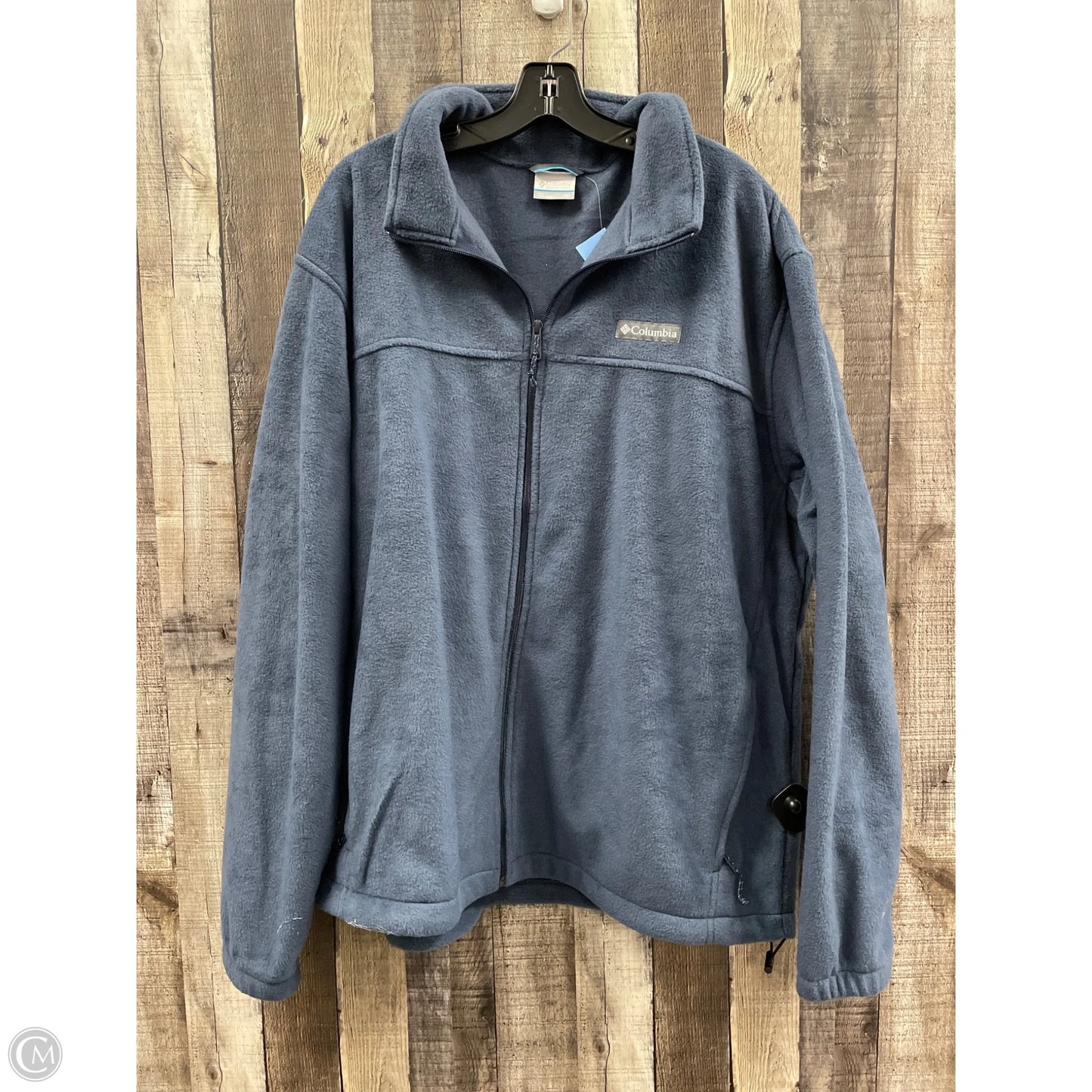 Jacket Fleece By Columbia In Blue, Size: Xxl