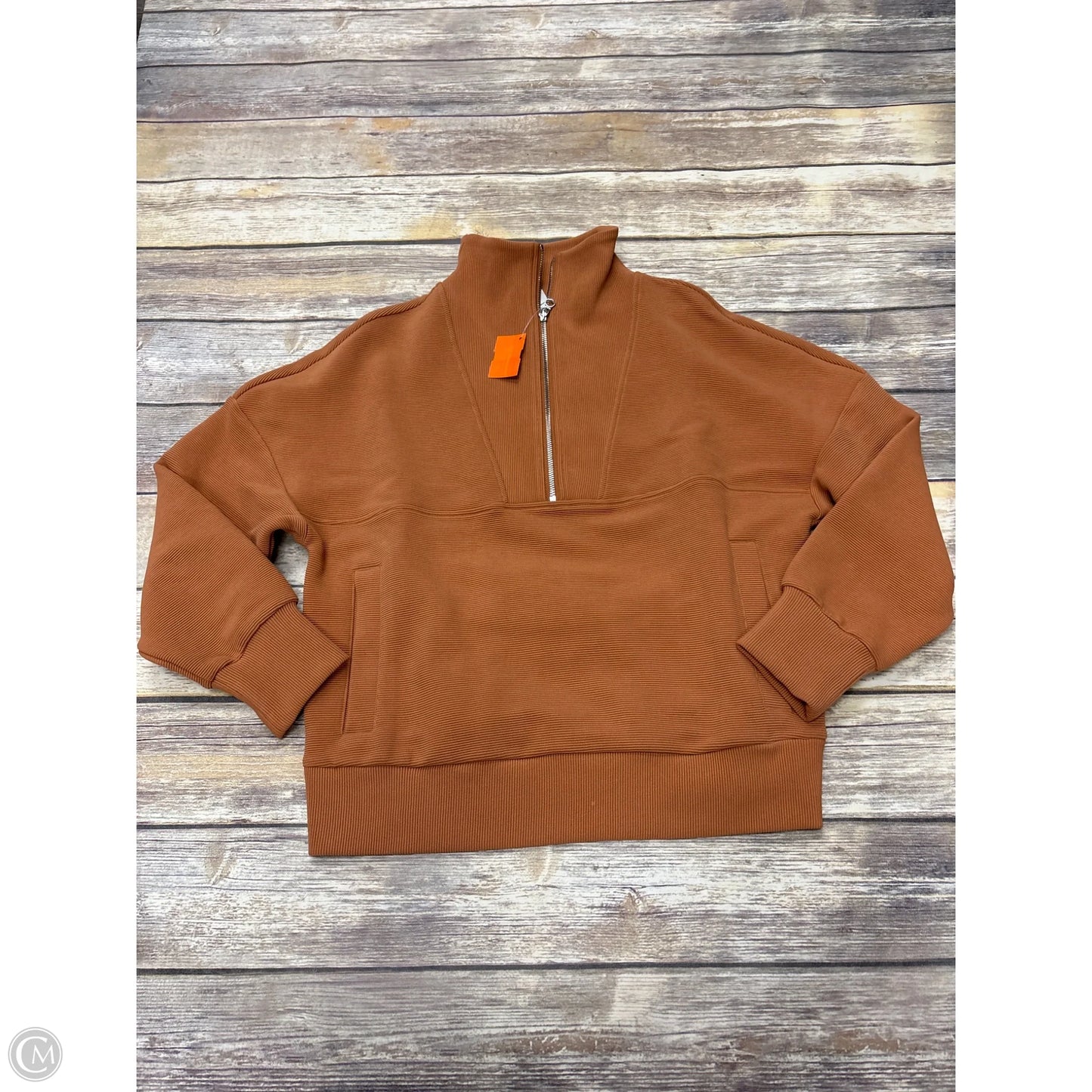 Top Long Sleeve By Varley In Tan, Size: Xs