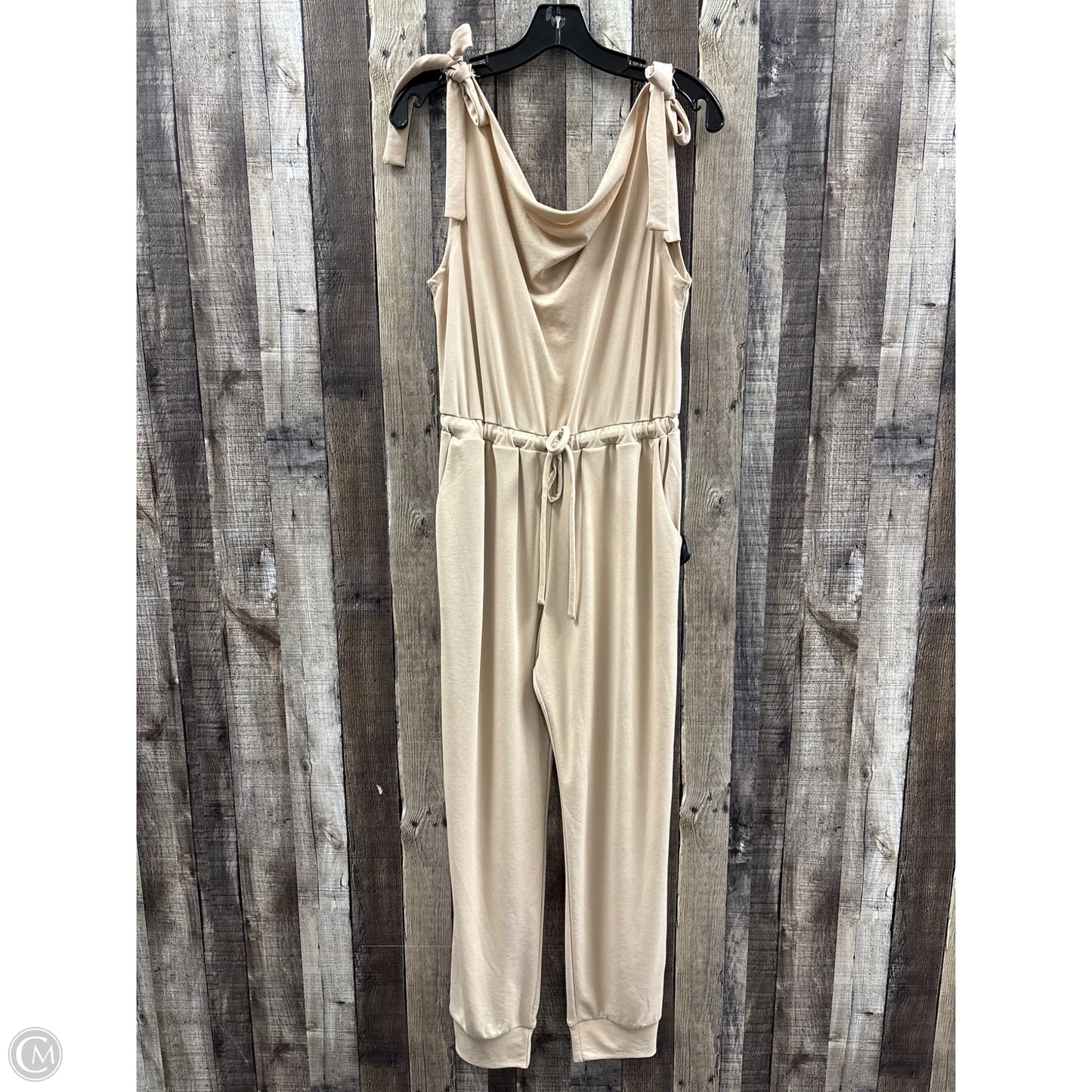 Jumpsuit By Kori America In Beige, Size: S