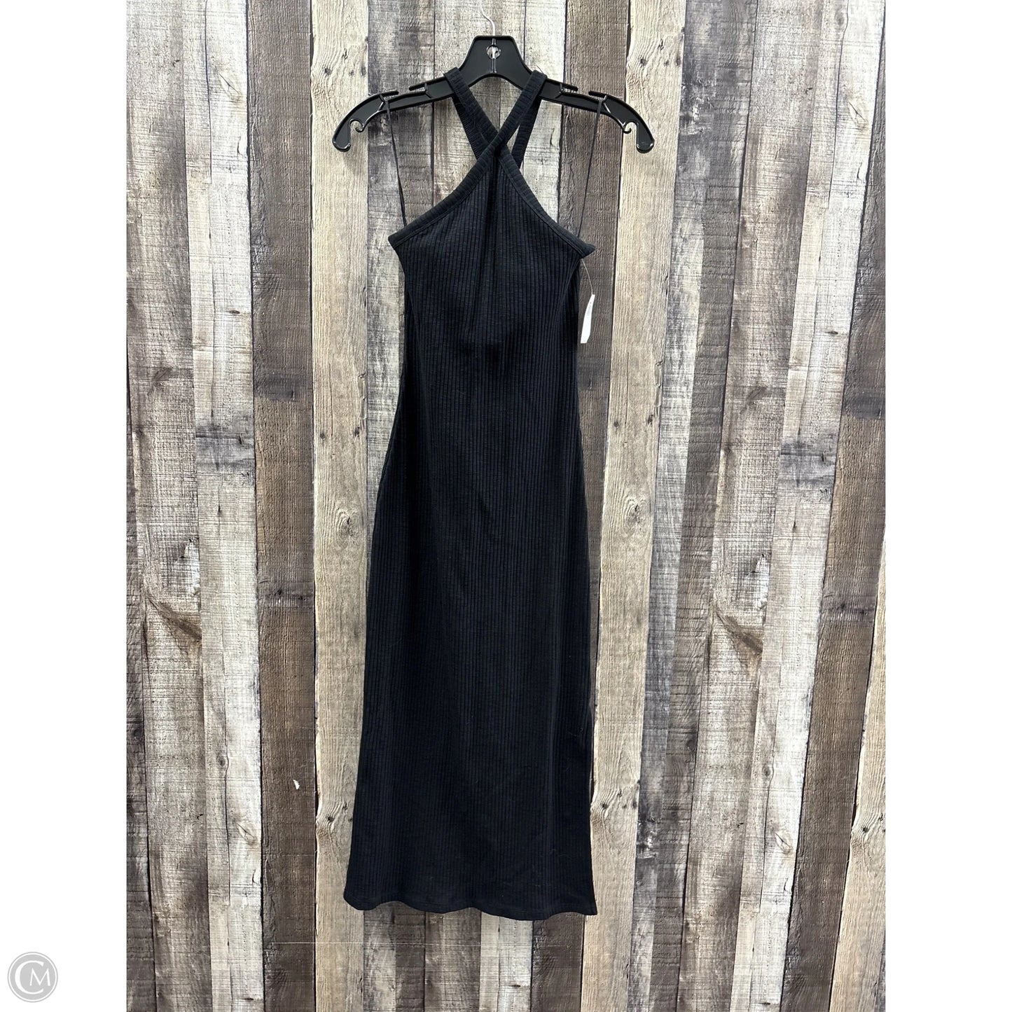 Dress Casual Midi By Old Navy In Black, Size: S