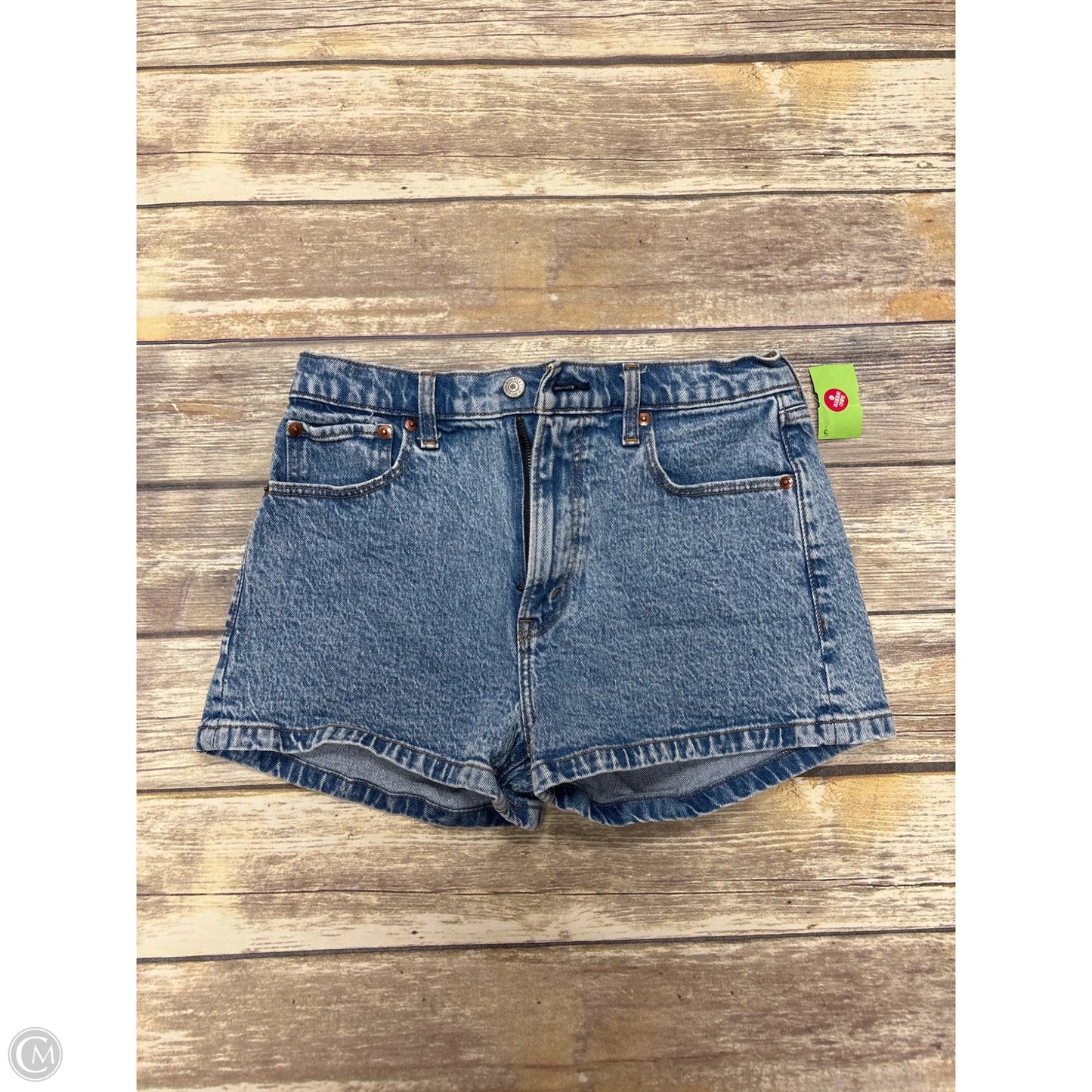 Shorts By Abercrombie And Fitch In Blue Denim, Size: 4
