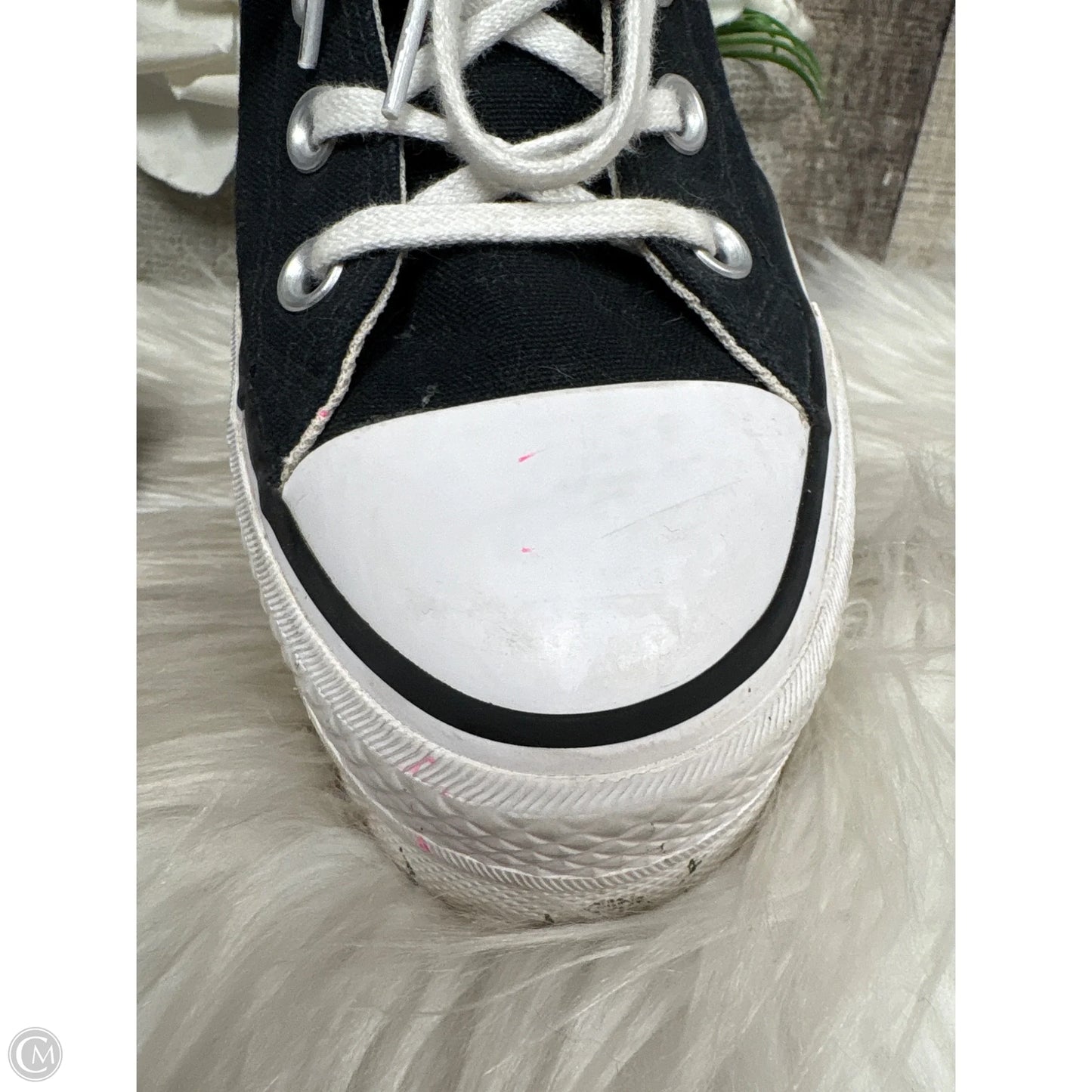 Shoes Sneakers By Converse In Black, Size: 7.5