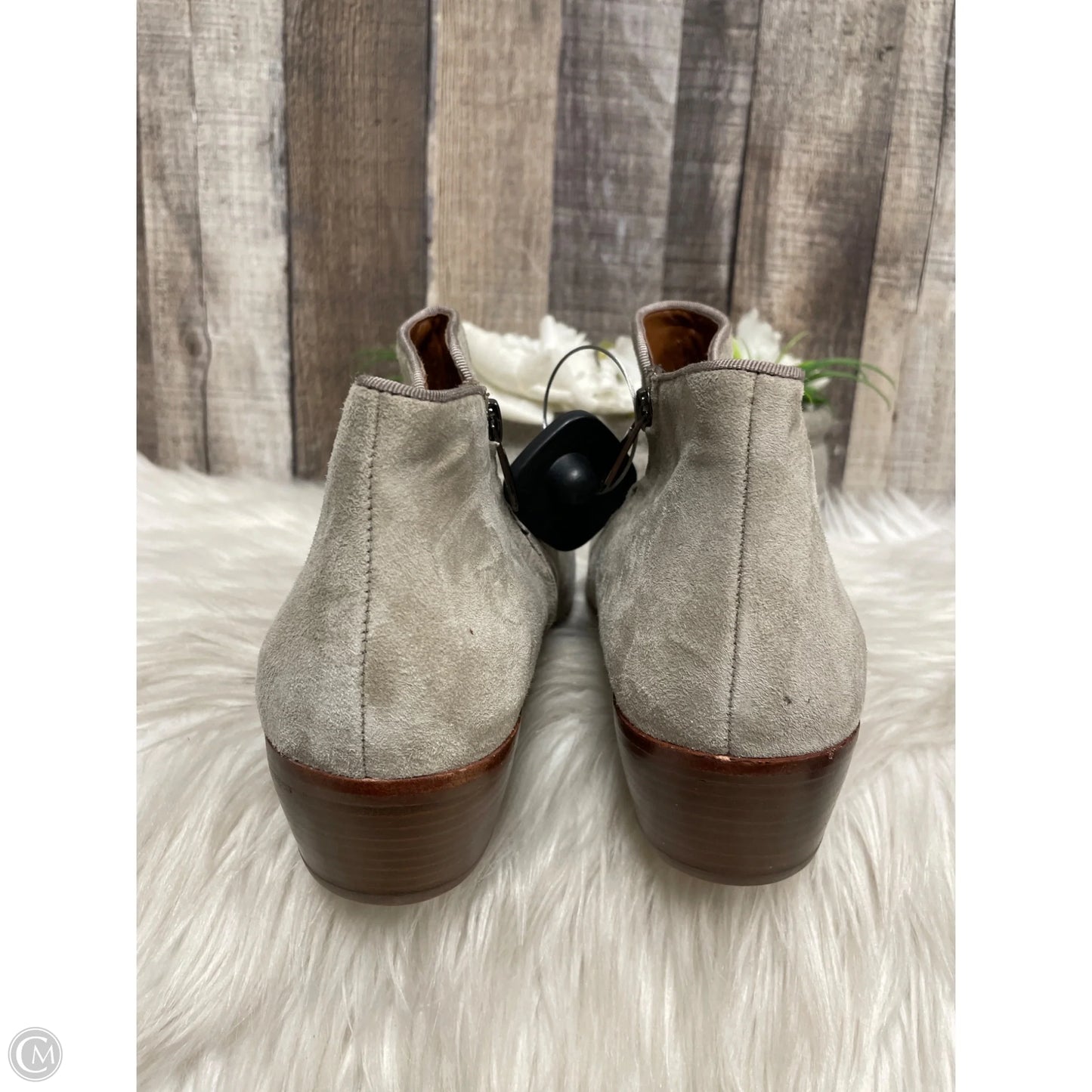 Boots Ankle Flats By Sam Edelman In Tan, Size: 10
