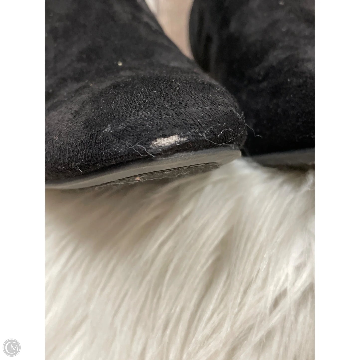 Boots Ankle Heels By Unisa In Black, Size: 10