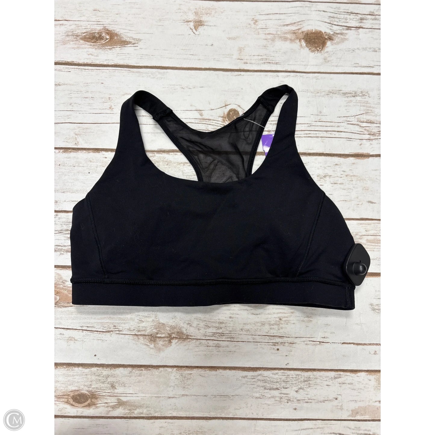 Athletic Bra By Lululemon In Black, Size: 8
