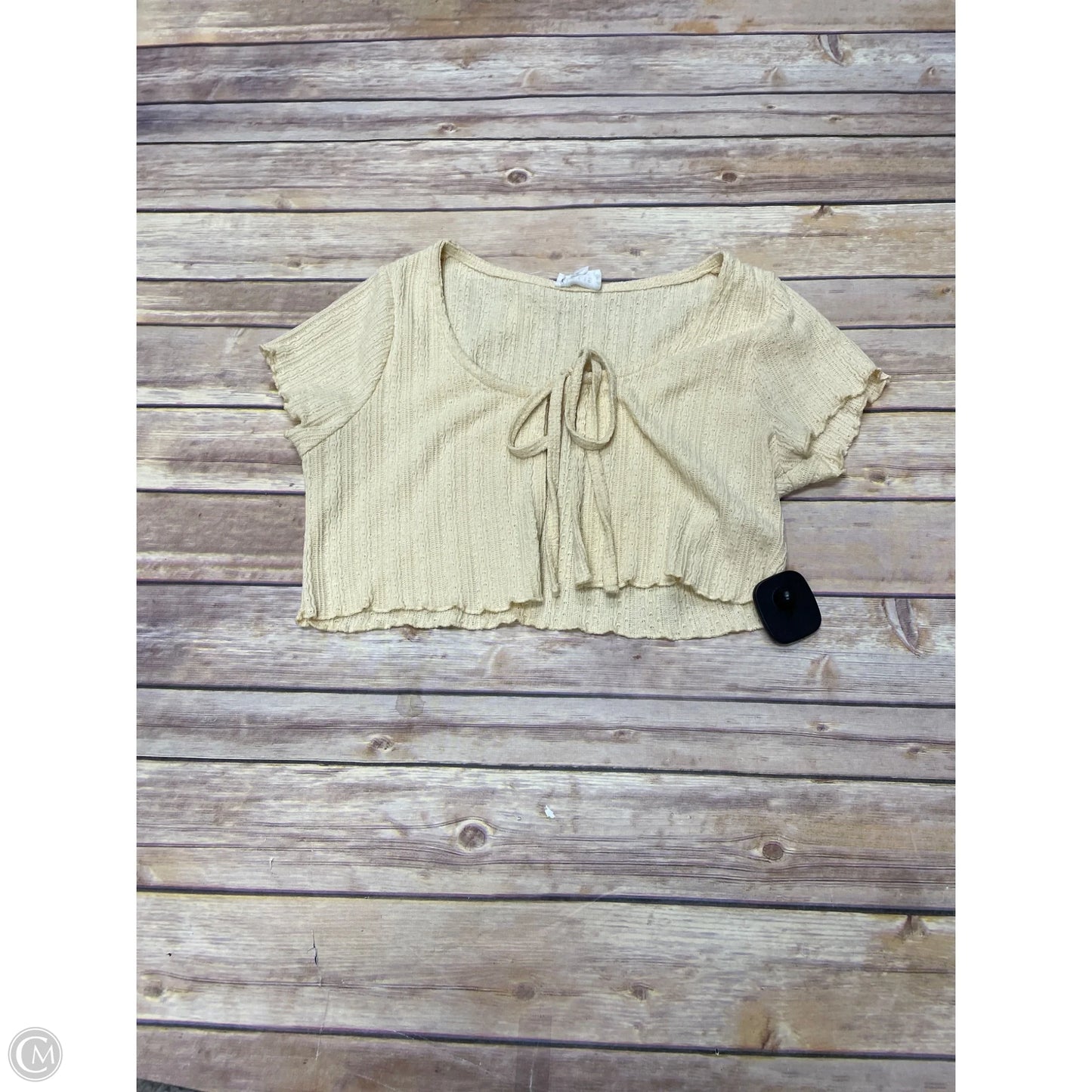 Bolero By Le Lis In Yellow, Size: S