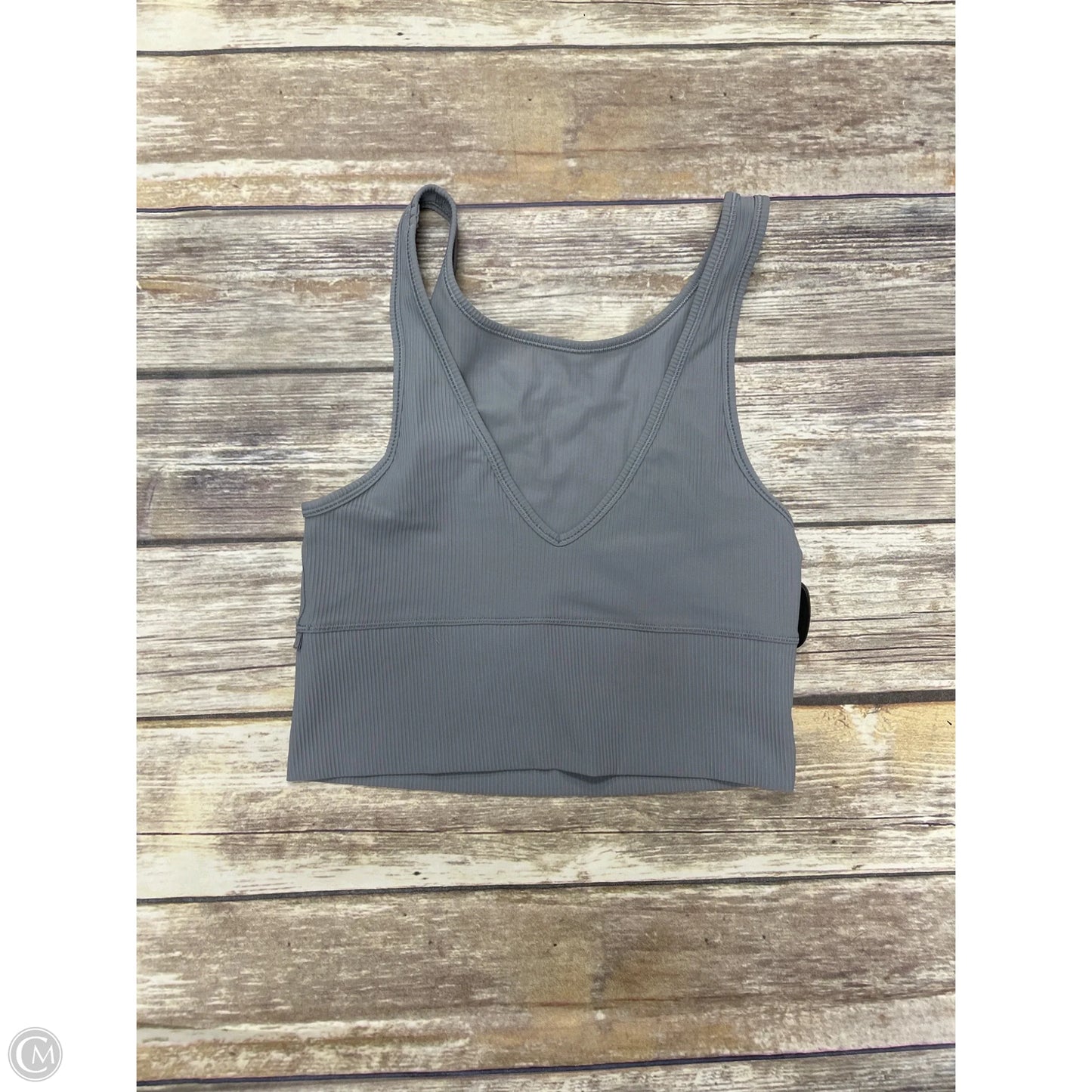 Athletic Tank Top By Lululemon In Grey, Size: S