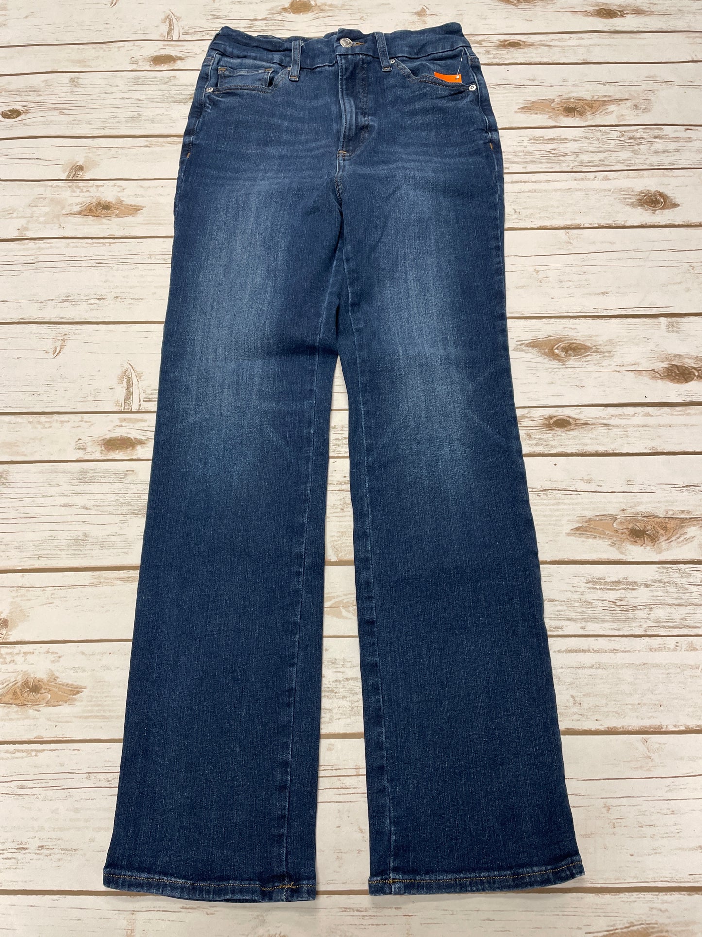 Jeans Straight By Express In Blue Denim, Size: M