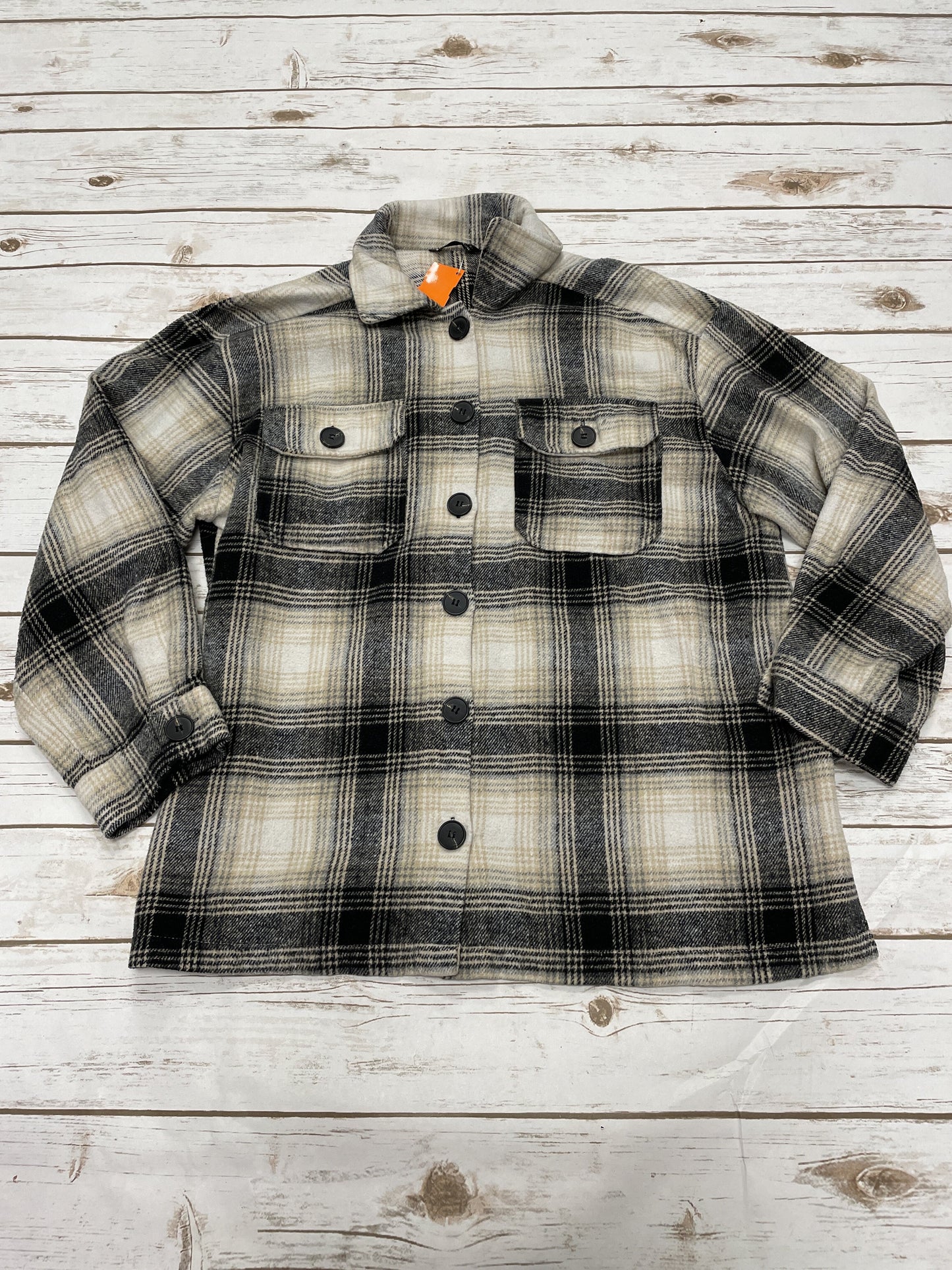 Jacket Shirt By Shein Size: S