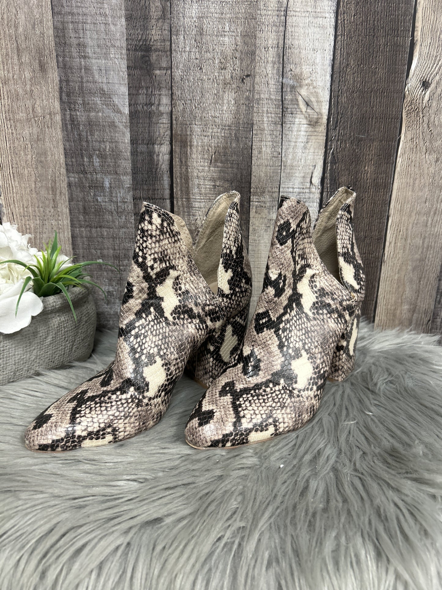 Boots Ankle Heels By Steve Madden Size: 7