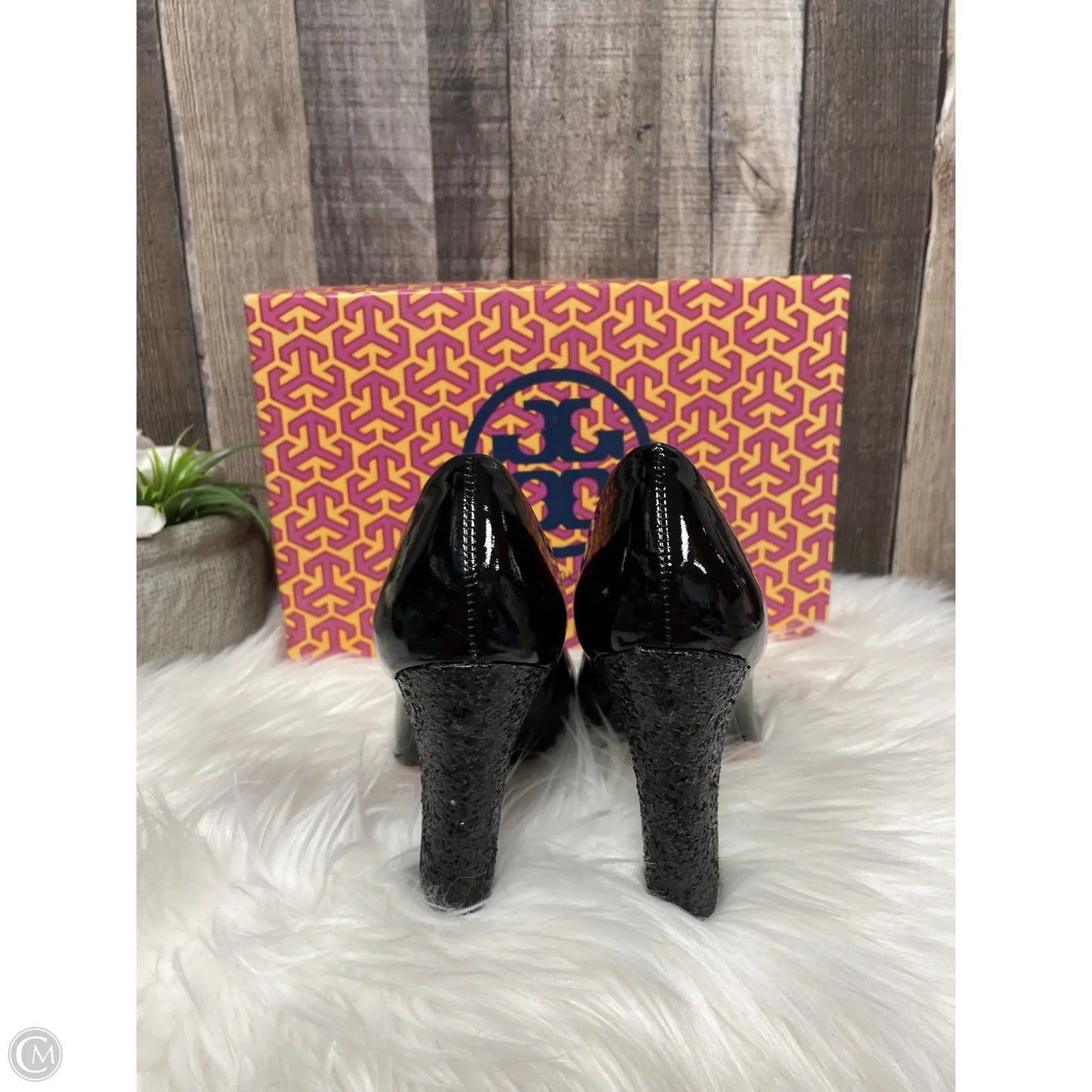 Shoes Designer By Tory Burch In Black, Size: 7.5