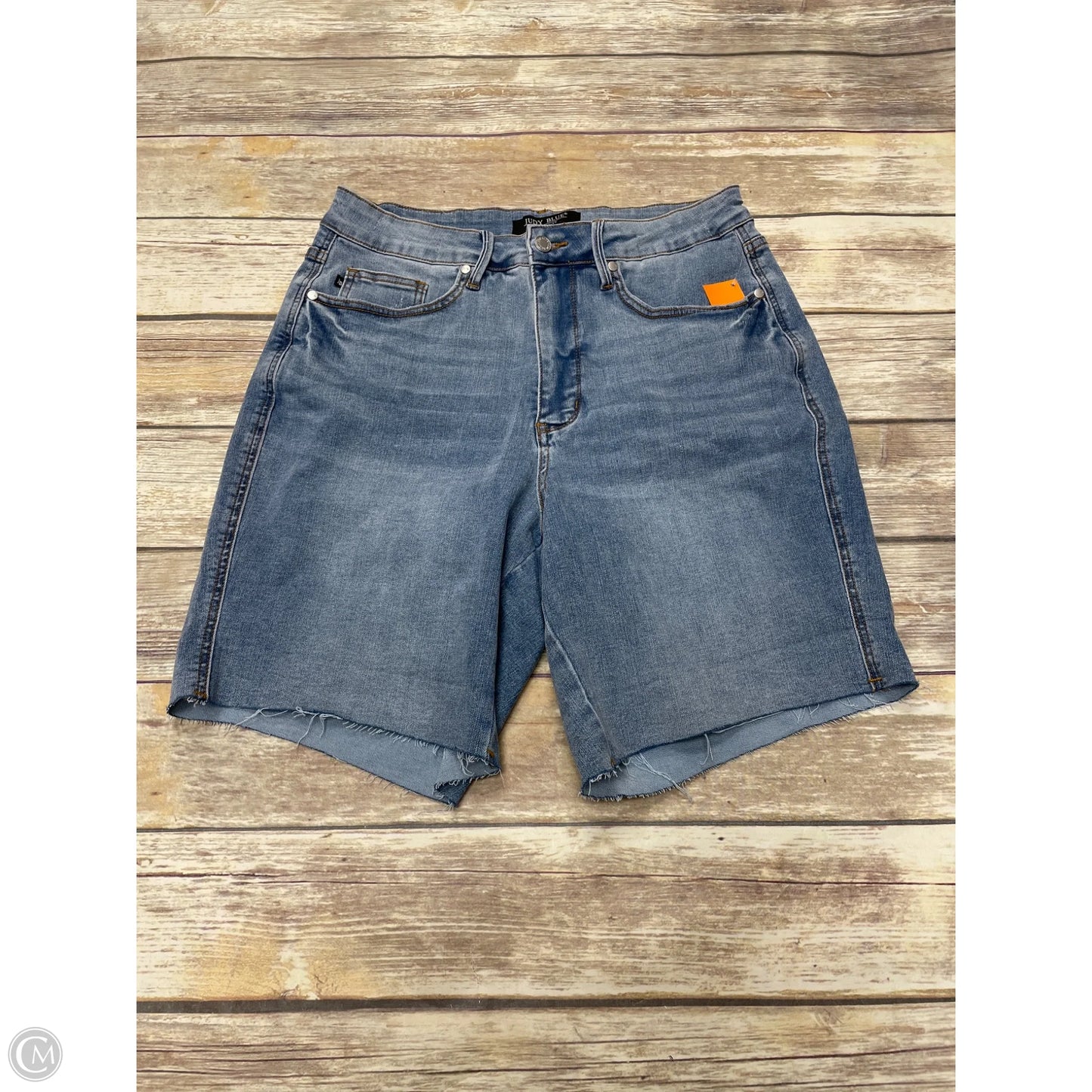 Shorts By Judy Blue In Blue Denim, Size: 1x