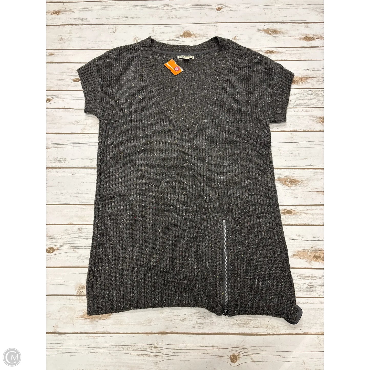 Dress Sweater By Ruff Hewn In Grey, Size: L