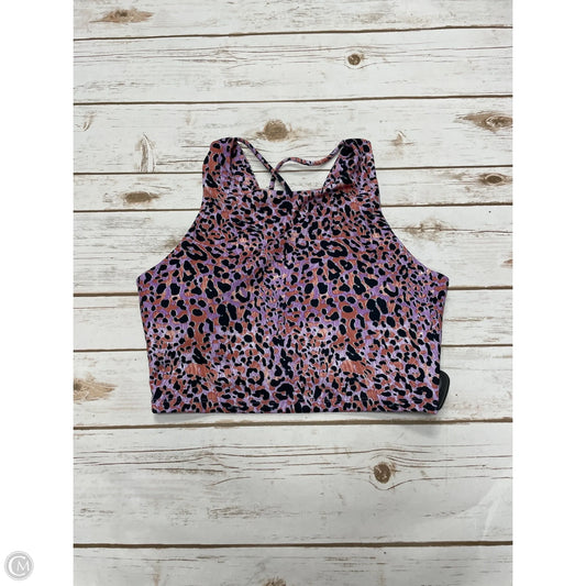Athletic Bra By Joy Lab In Animal Print, Size: M