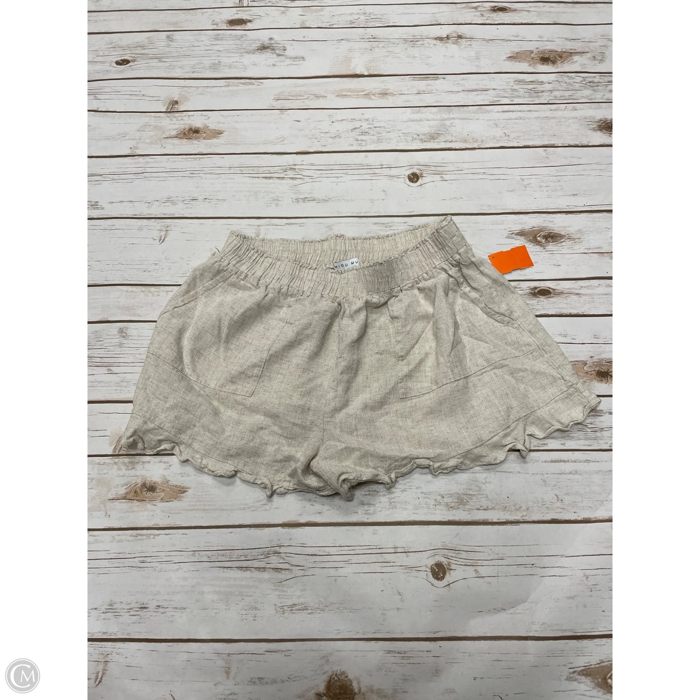 Shorts By Cme In Tan, Size: L