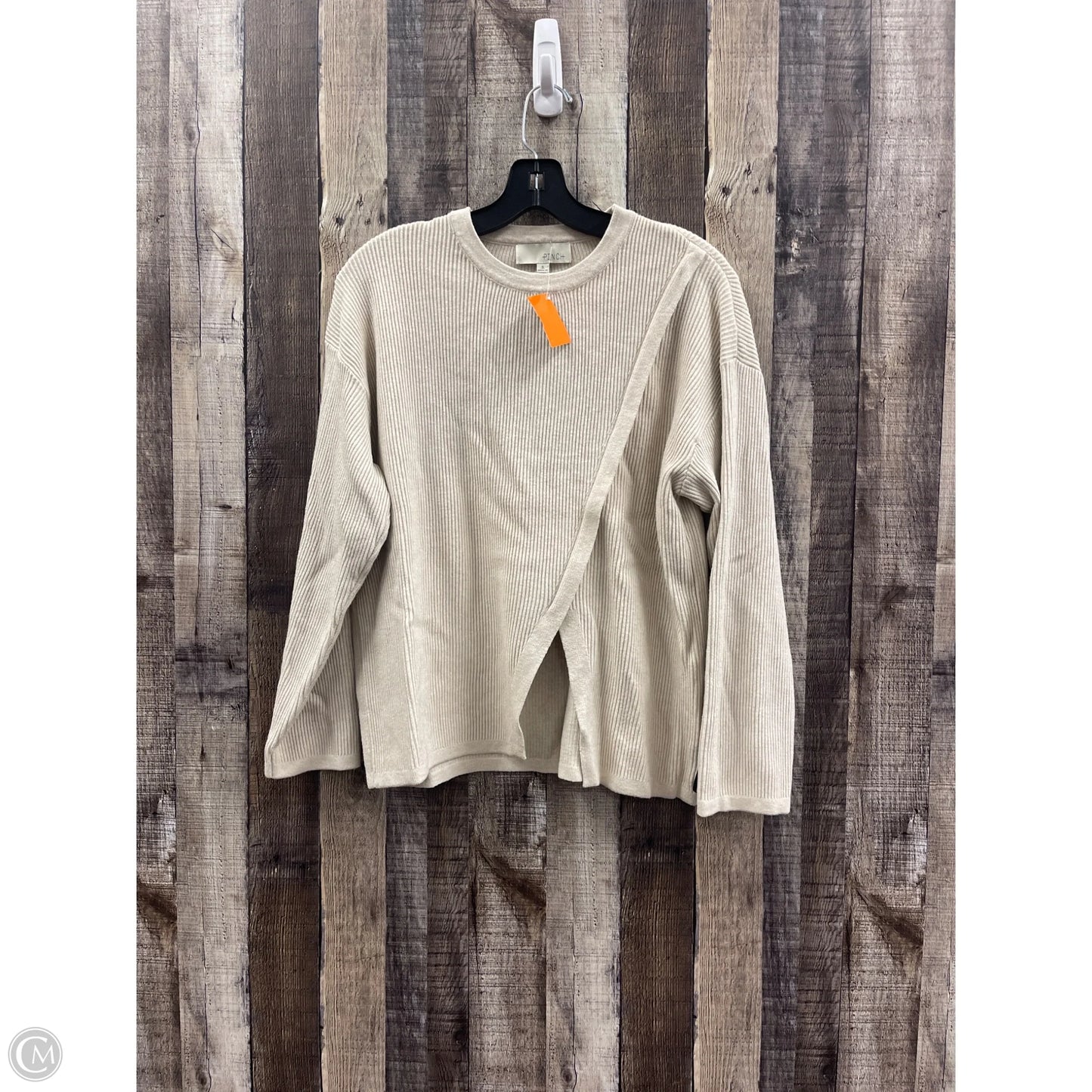 Sweater By Clothes Mentor In Beige, Size: S