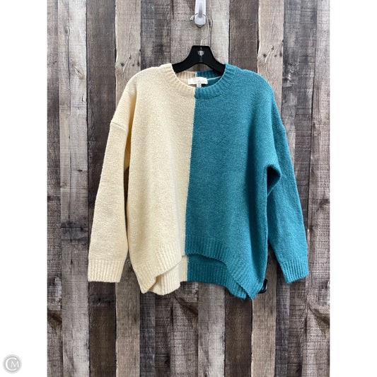 Sweater By Clothes Mentor In Teal, Size: S