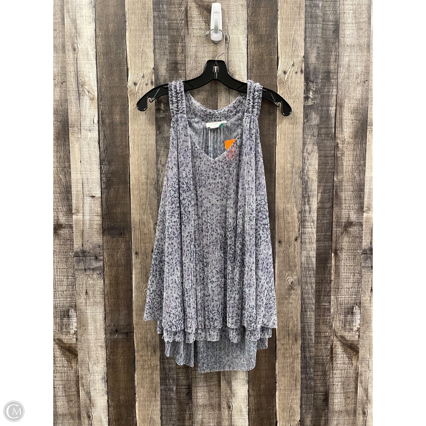 Top Sleeveless By Anthropologie In Purple, Size: 2x