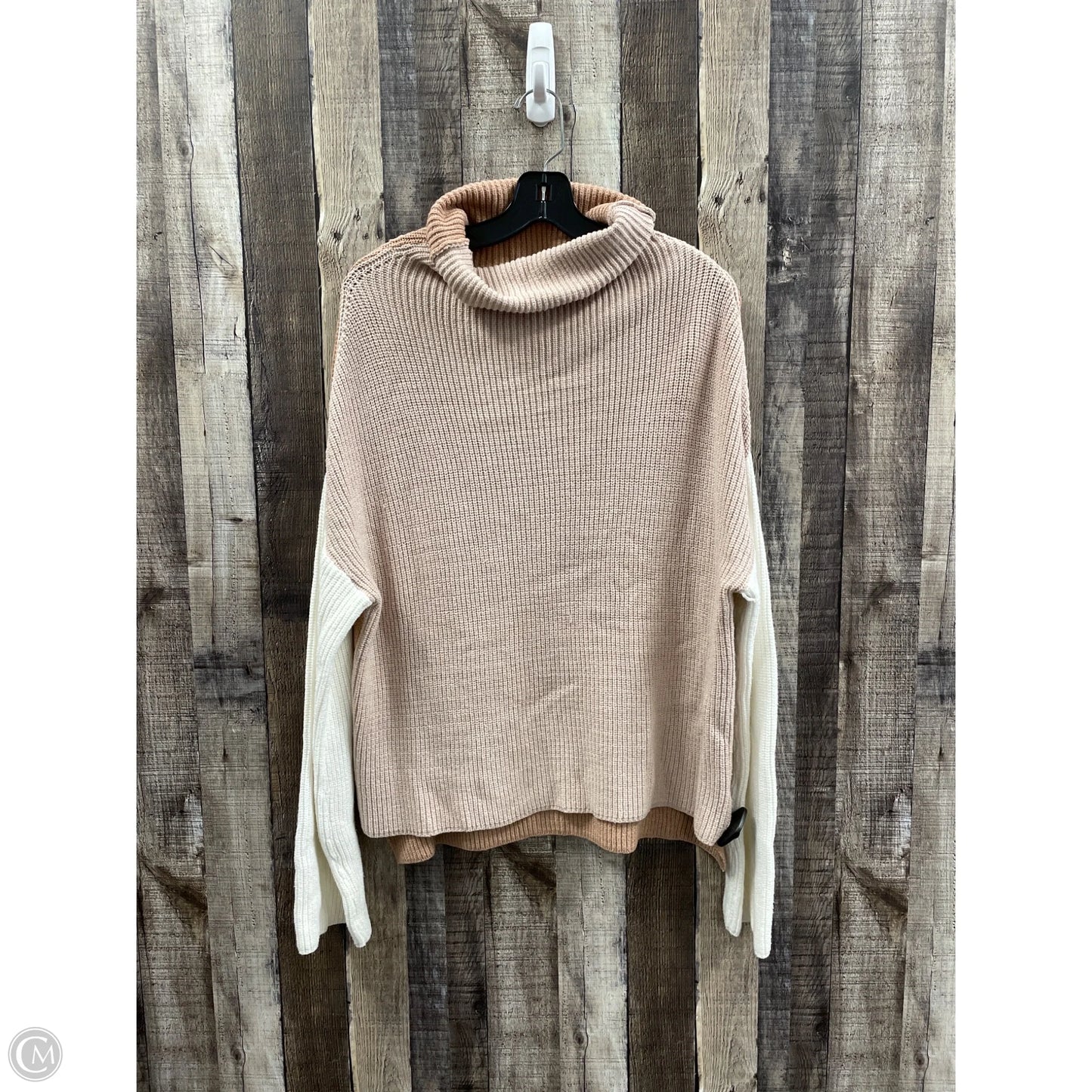 Sweater By Miracle In Multi-colored, Size: L