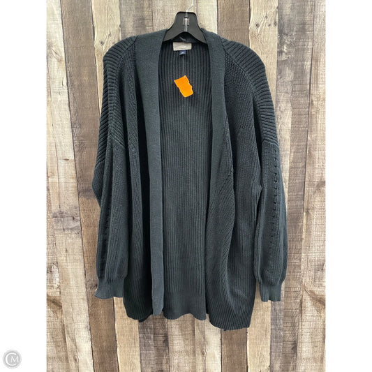 Sweater Cardigan By Universal Thread In Black, Size: Xxl