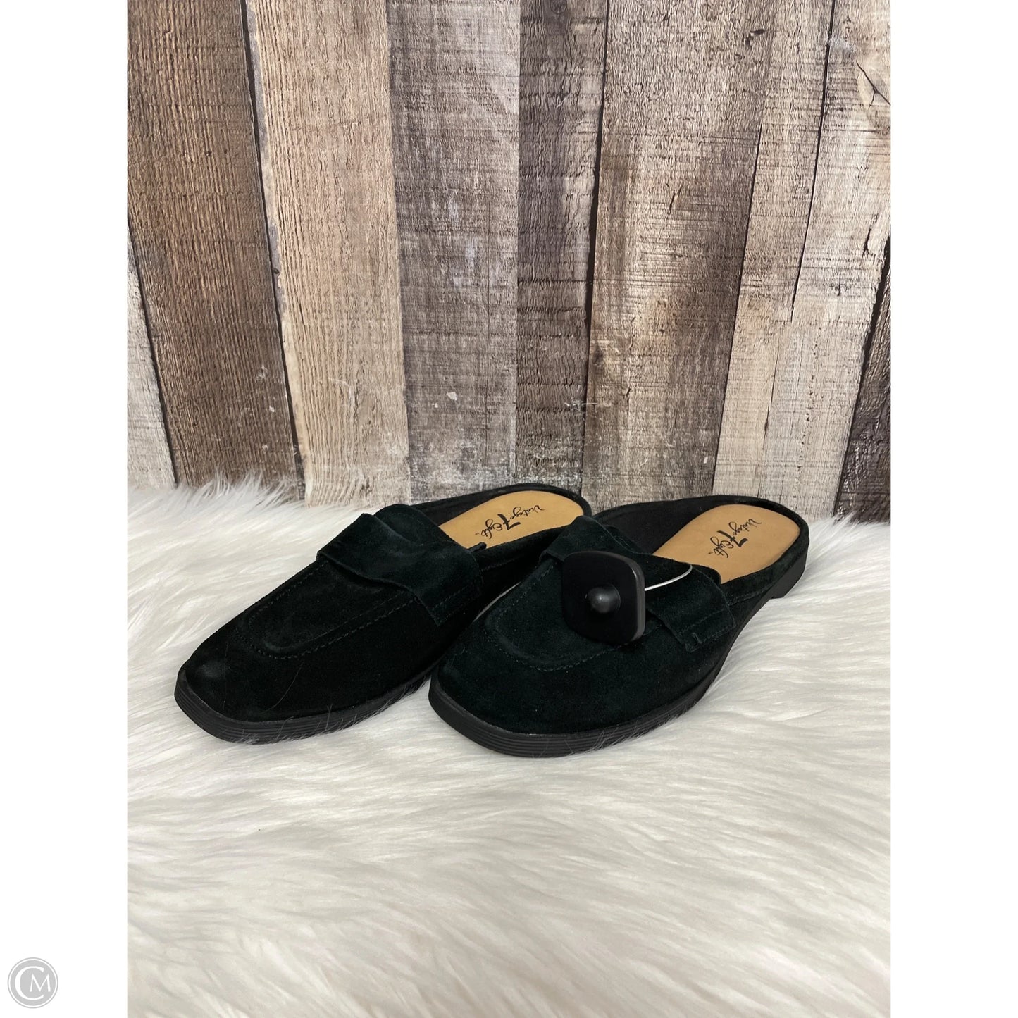Shoes Flats By Cme In Black, Size: 8