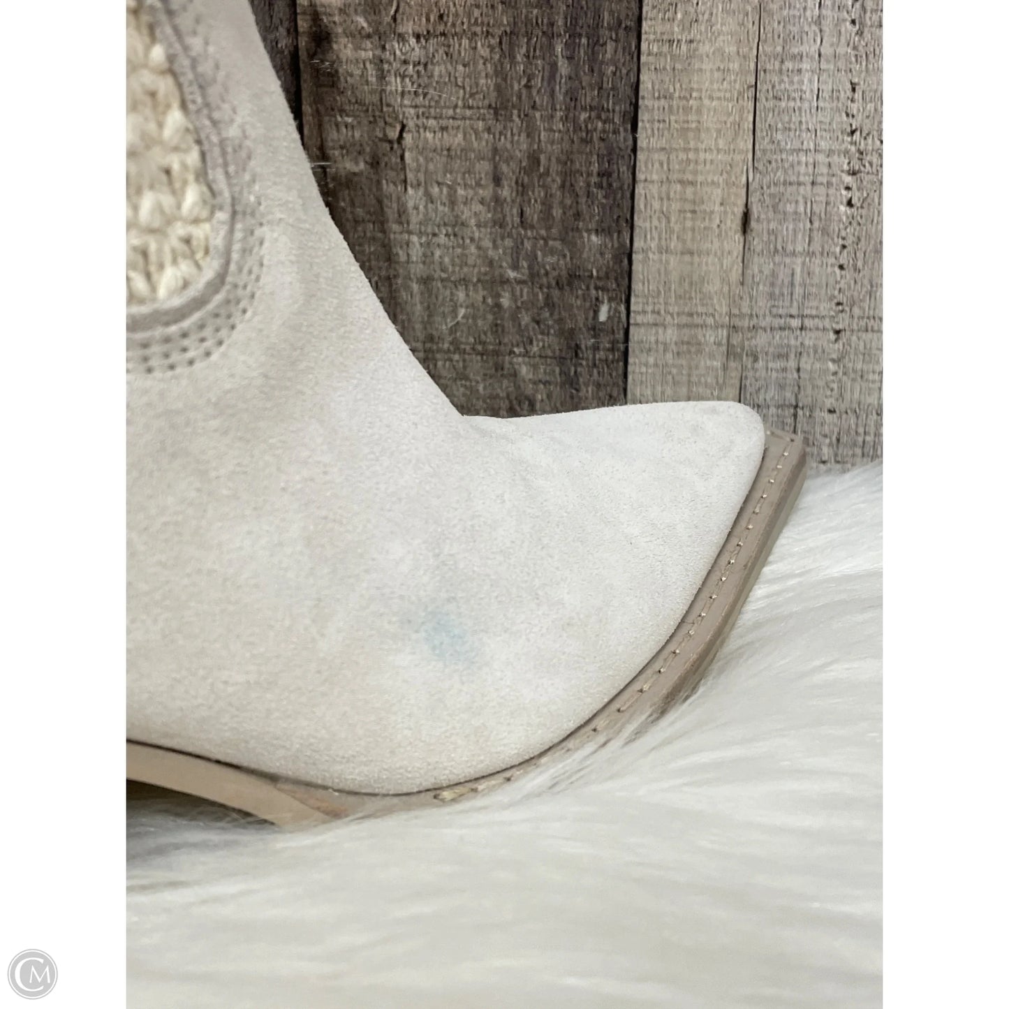 Boots Ankle Heels By Dolce Vita In Cream, Size: 7