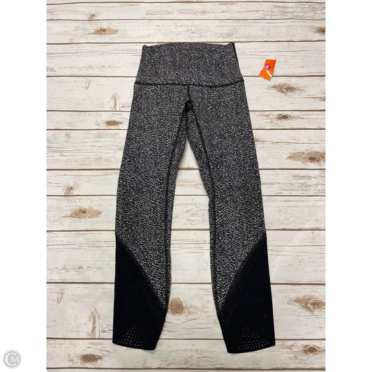 Athletic Leggings By Lululemon In Black, Size: 4