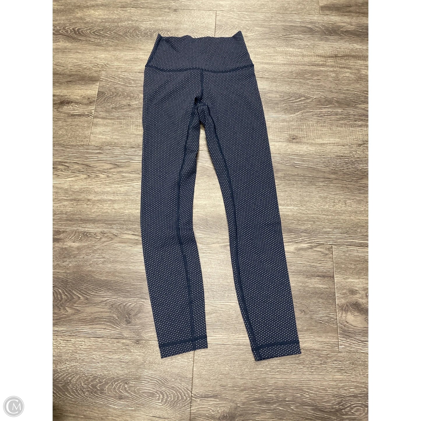 Athletic Leggings By Lululemon In Navy, Size: 2