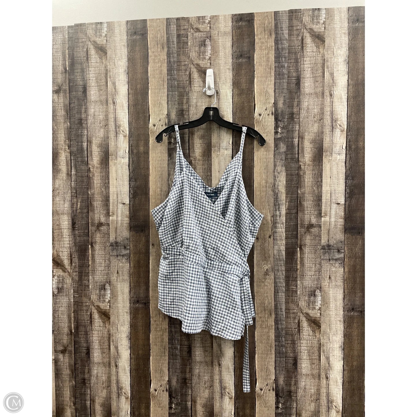 Top Sleeveless By Modcloth In Checkered Pattern, Size: 3x