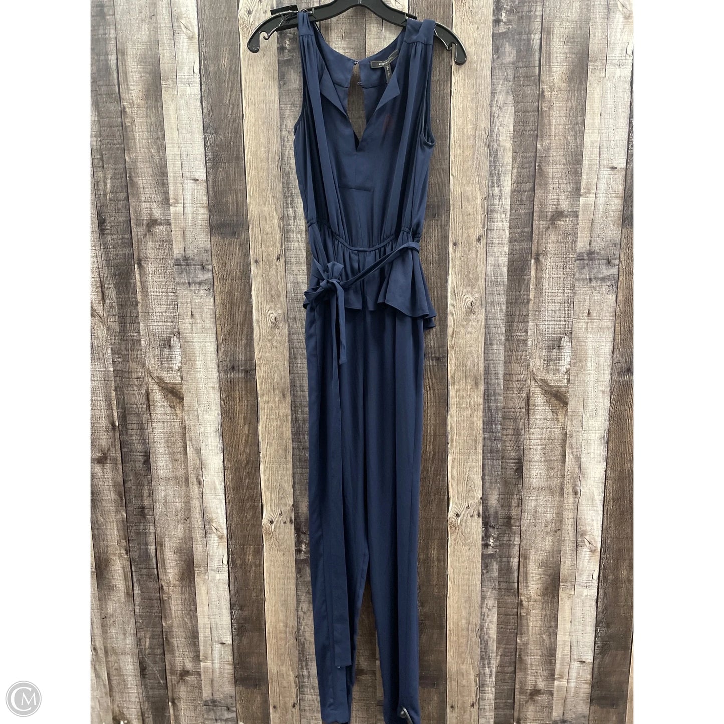 Jumpsuit By Bcbgmaxazria In Navy, Size: S