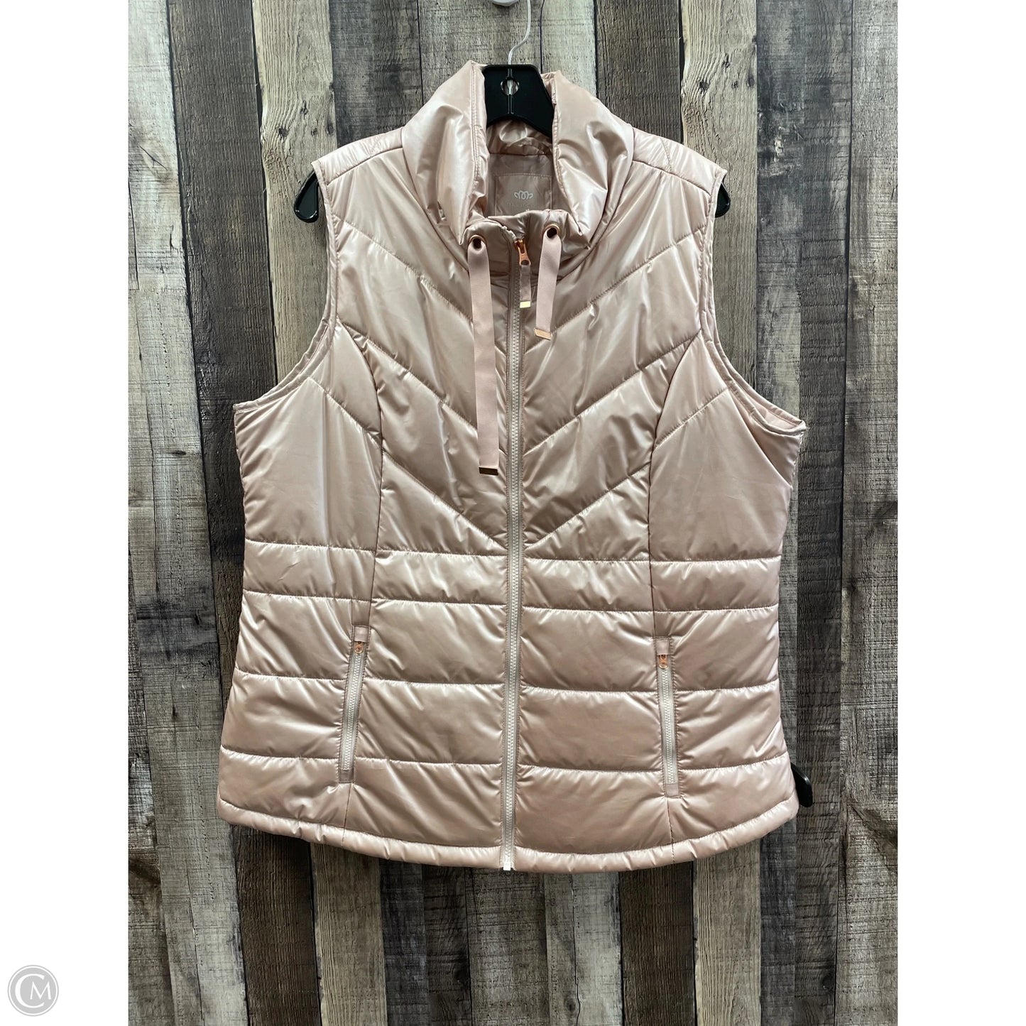 Jacket Puffer & Quilted By Maurices In Rose Gold, Size: Xxl