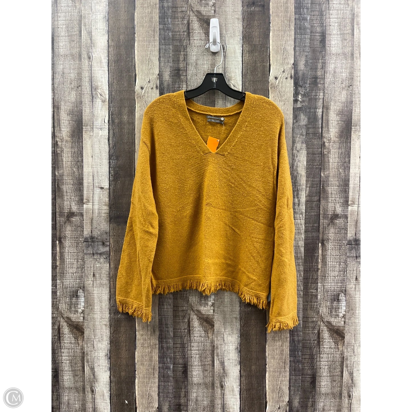Sweater By Anthropologie In Bronze, Size: S