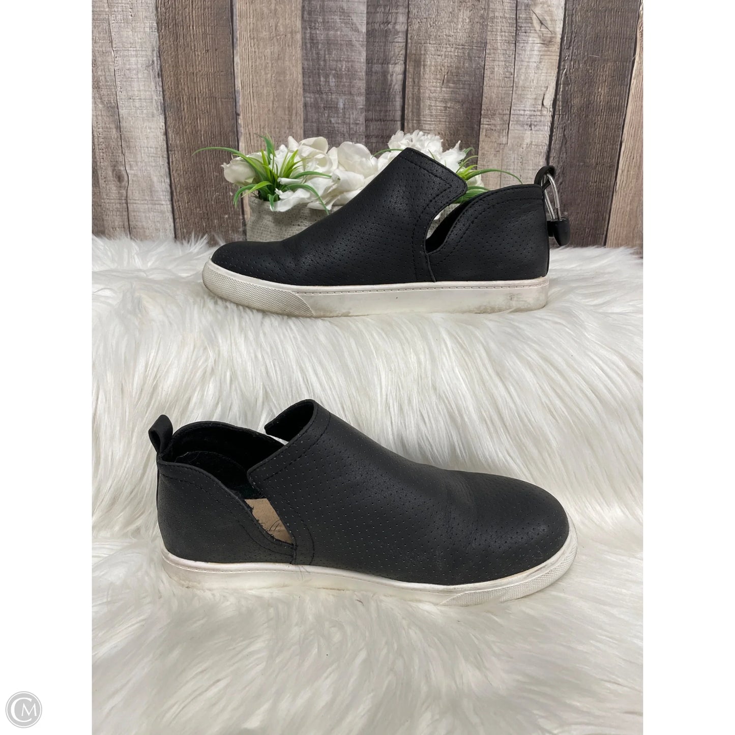 Shoes Heels Platform By Clarks In Black, Size: 8.5