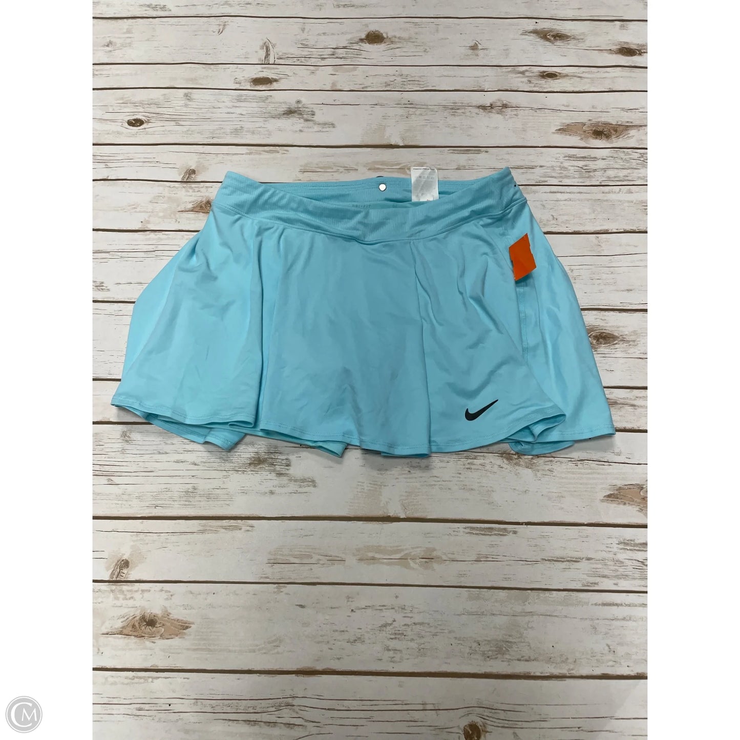 Athletic Skort By Nike In Blue, Size: 1x